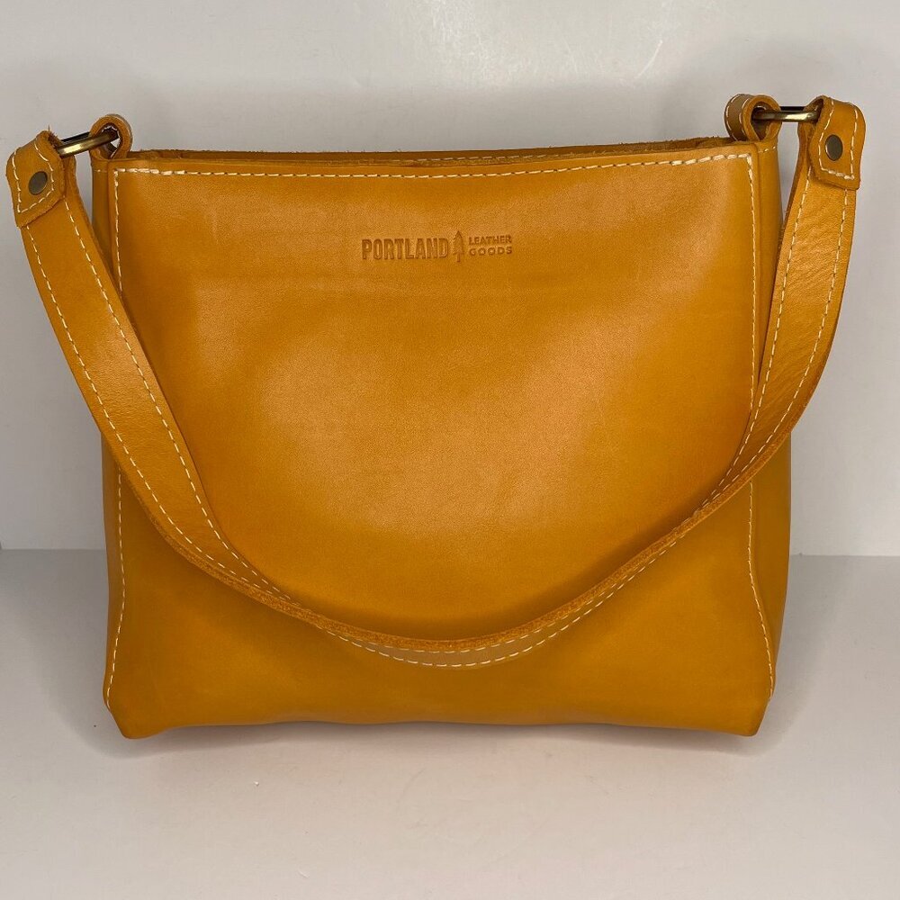 Portland Leather Goods Triangle Shoulder Bag - Picture 1 of 15